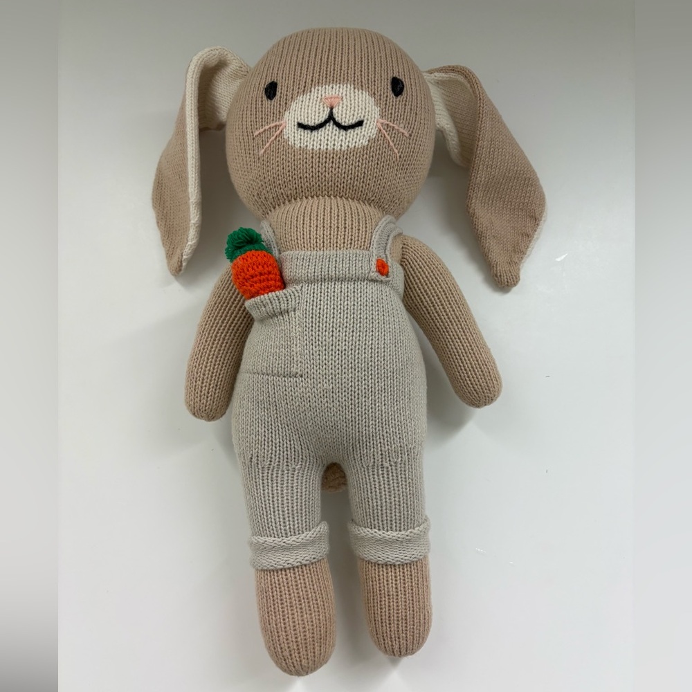 Jack & Jill Bailey the Bunny handknit doll